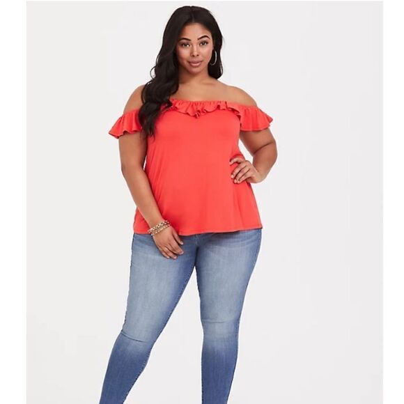 3 for $30! Torrid v-neck ruffle tank top‎ - Picture 13 of 13